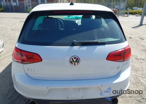 2015 Volkswagen Golf Gti 2.0T Autobahn 4-Door z USA, uszkodzony, nr VIN 3VW4T7AU3FM055032